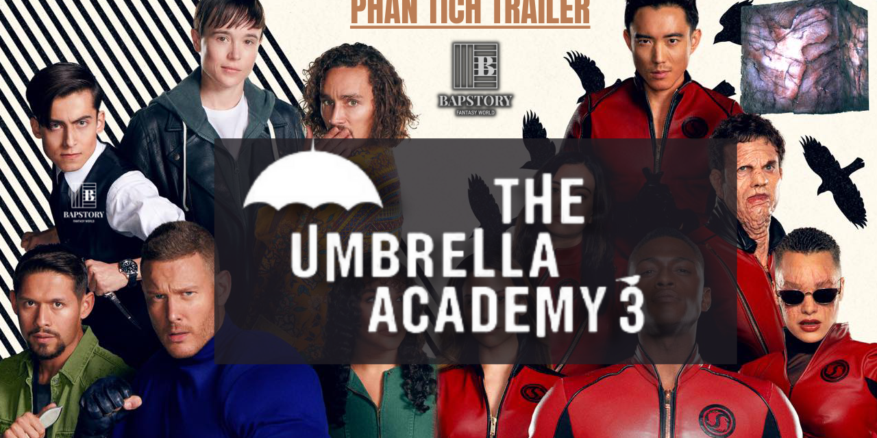Phân tích Trailer The Umbrella Academy Mùa 3: Nghịch lý thời gian và Sparrow Academy